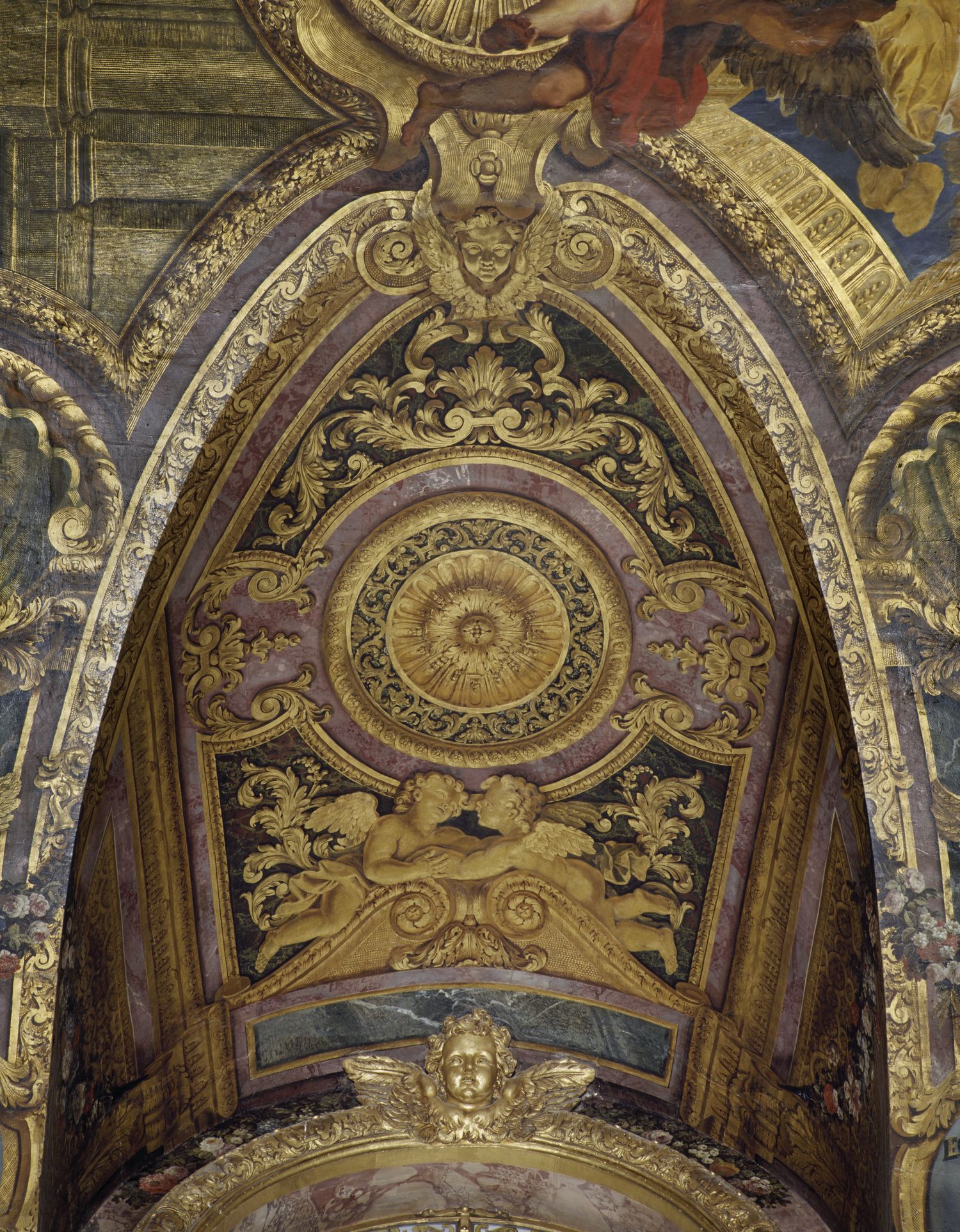 Arc-doubleau de la chapelle royale de Versailles