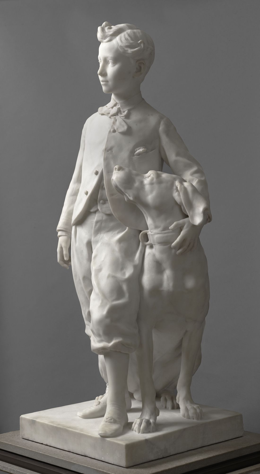 Le Prince impérial et le chien Néro Le Prince impérial et le chien Néro