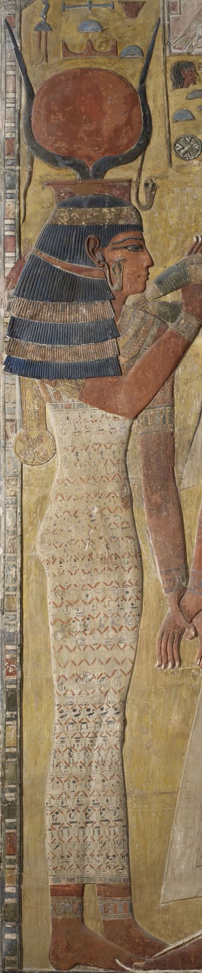 Relief de Séthi Ier et Hathor