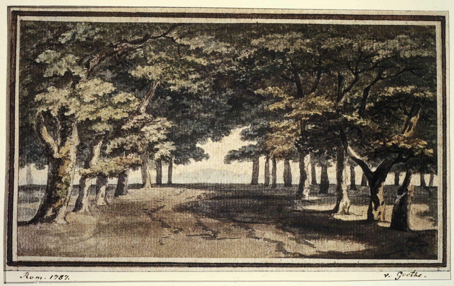 Le Jardin de la Villa Borghèse