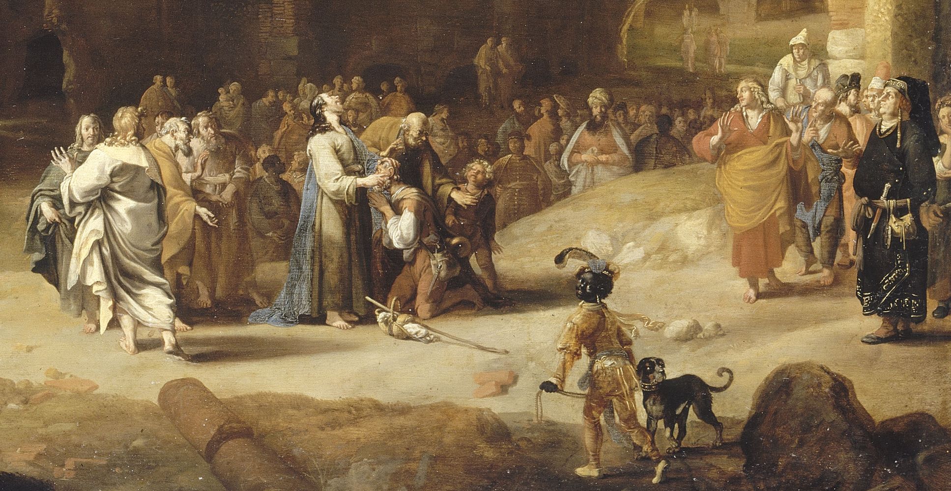 Jésus guérissant un sourd-muet