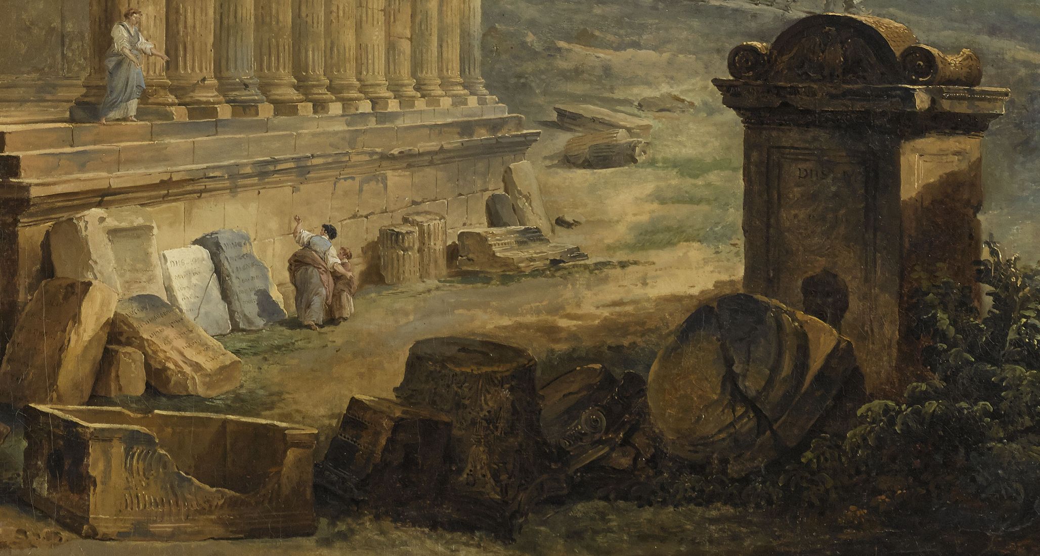 La Maison carrée, les arènes et la tour Magne à Nîmes