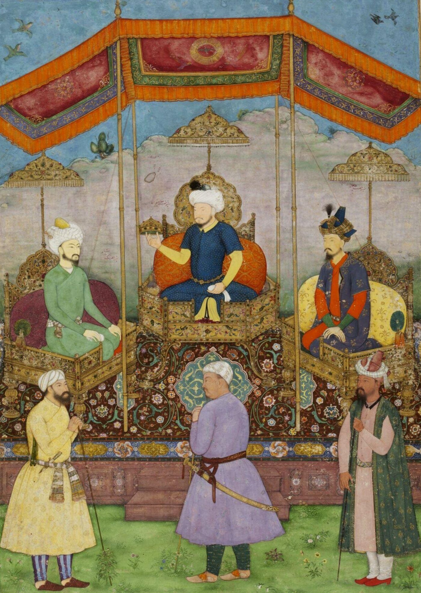 Timour, Babur et Humayun