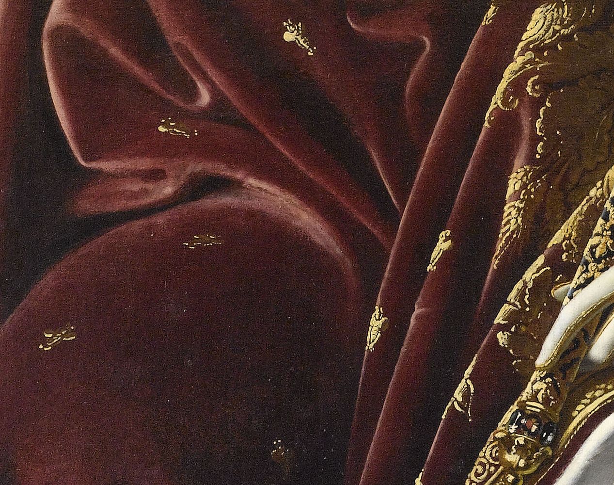 Napoléon Ier sur le trône impérial