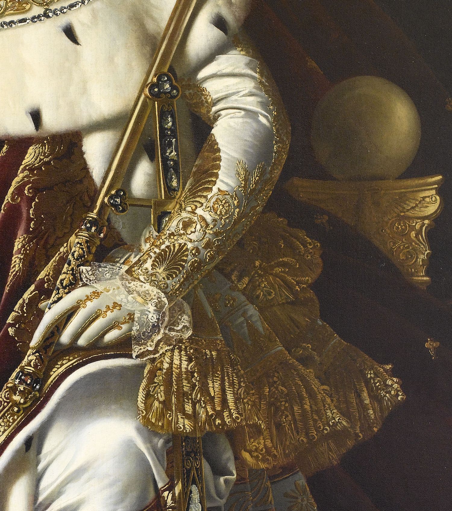 Napoléon Ier sur le trône impérial