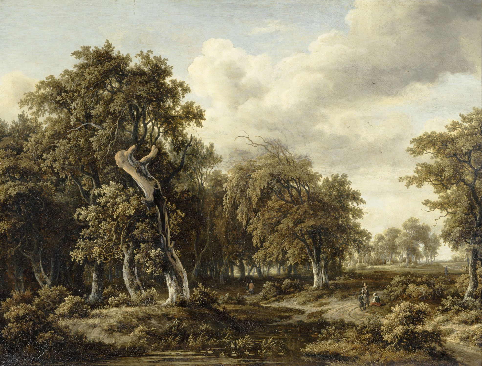 La Forêt de chênes