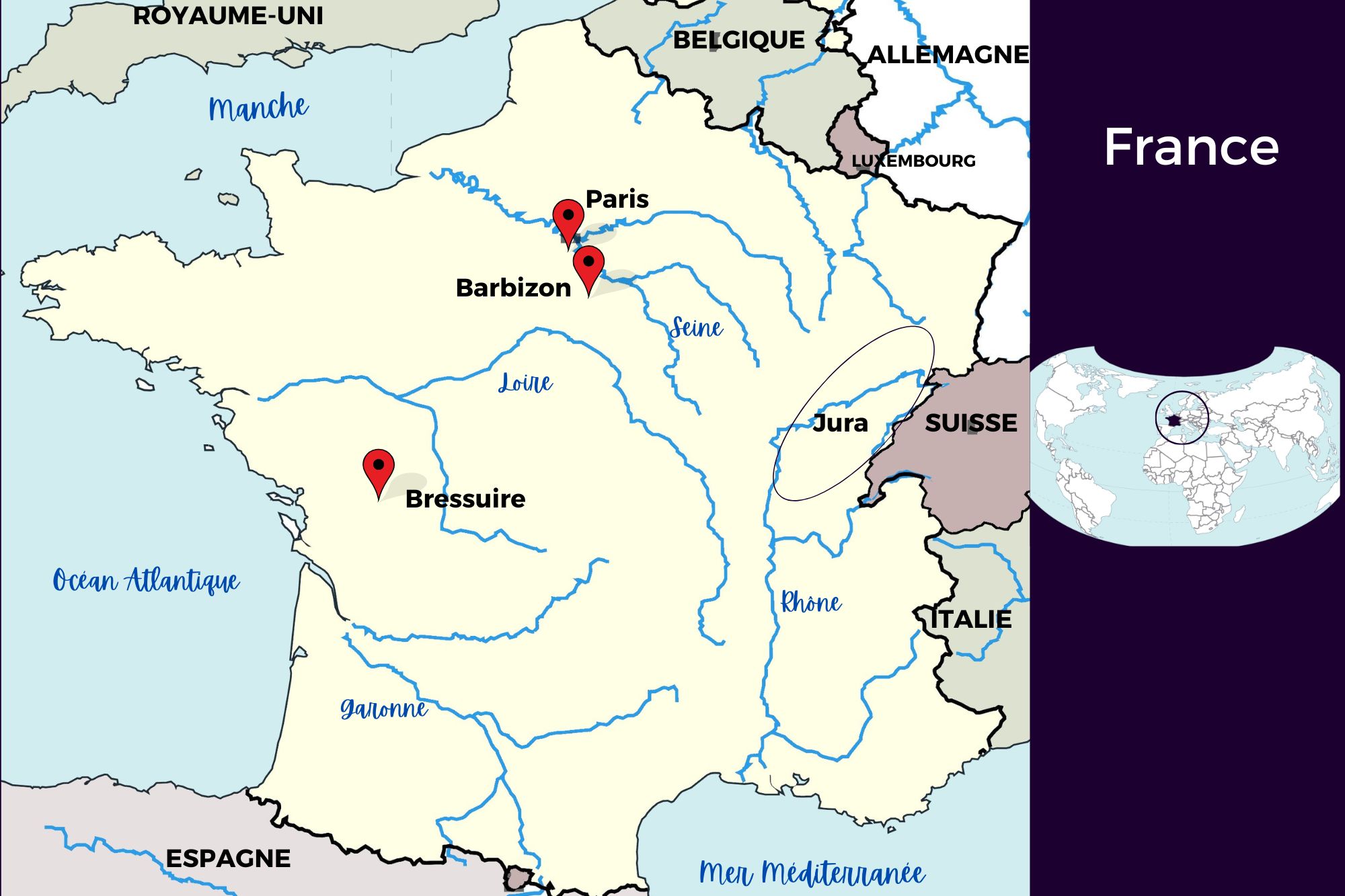 Carte de France