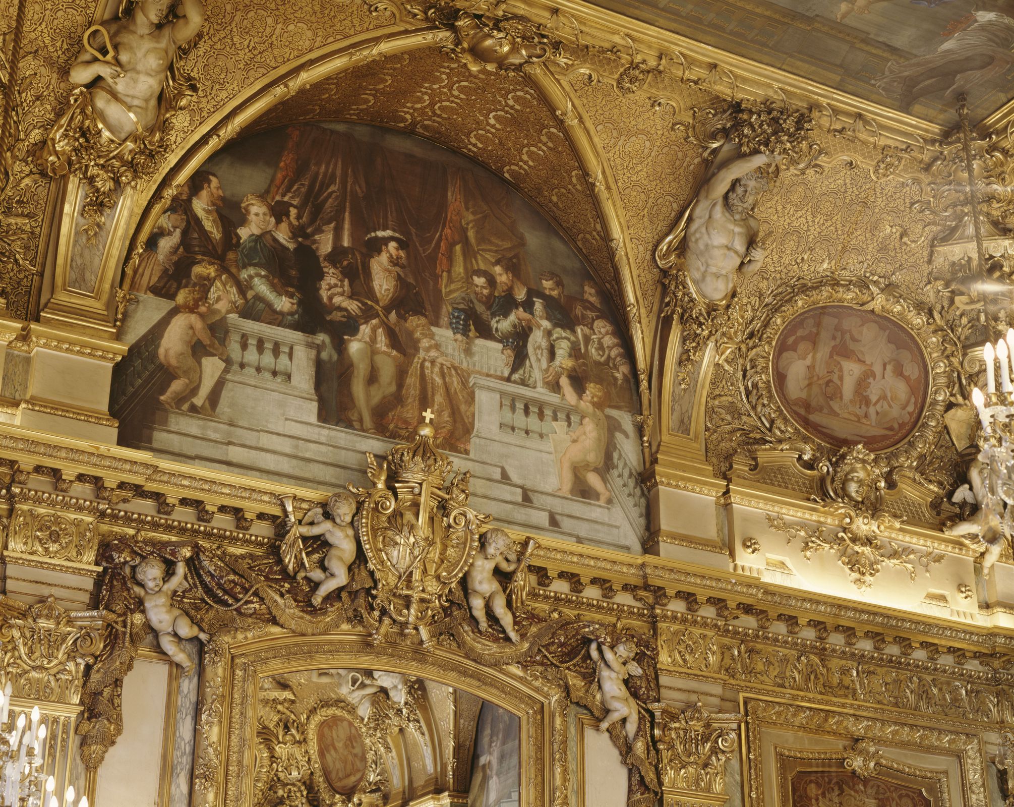Grand salon - Voussure