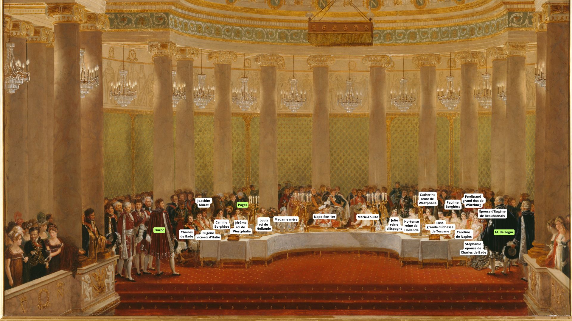 Banquet du mariage de Napoléon Ier et de Marie-Louise