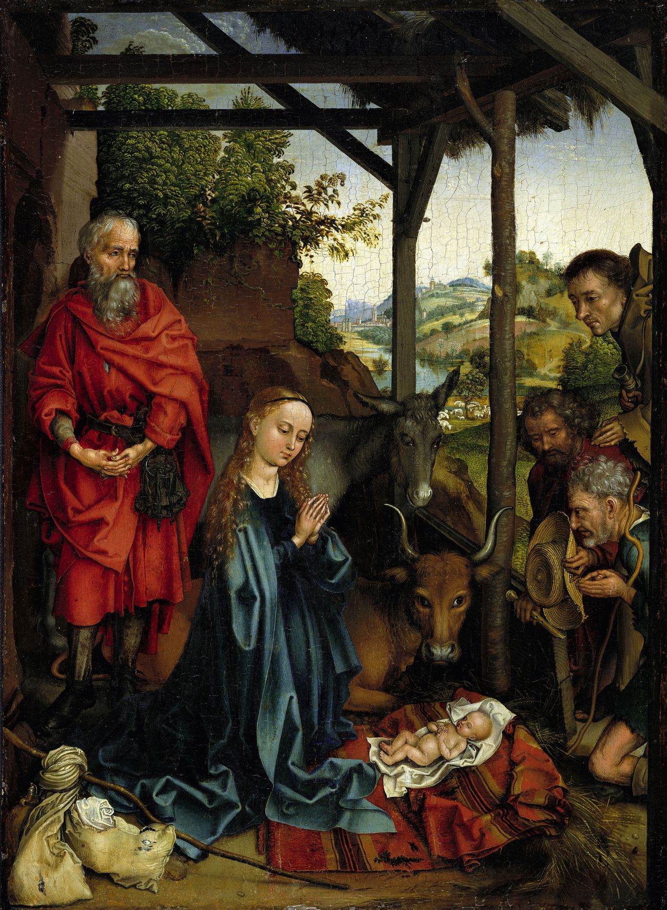 La Naissance du Christ avec l'adoration des bergers