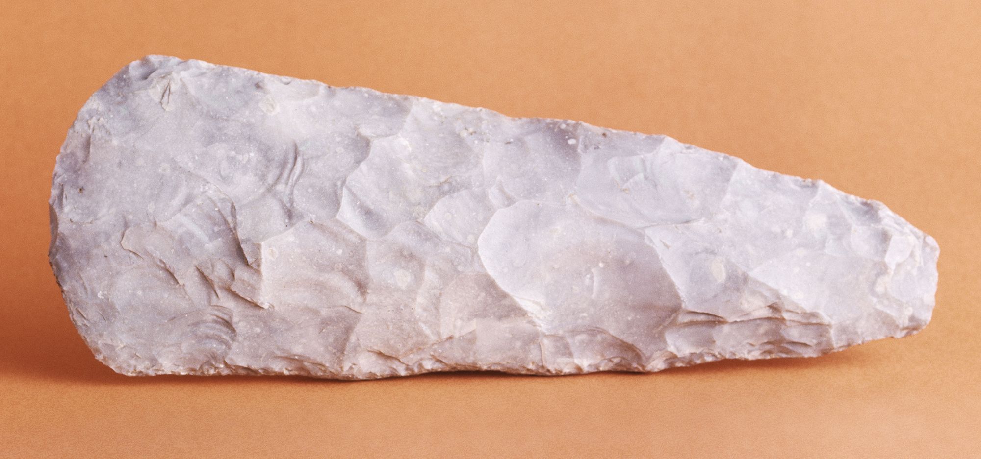 Hache taillée non polie