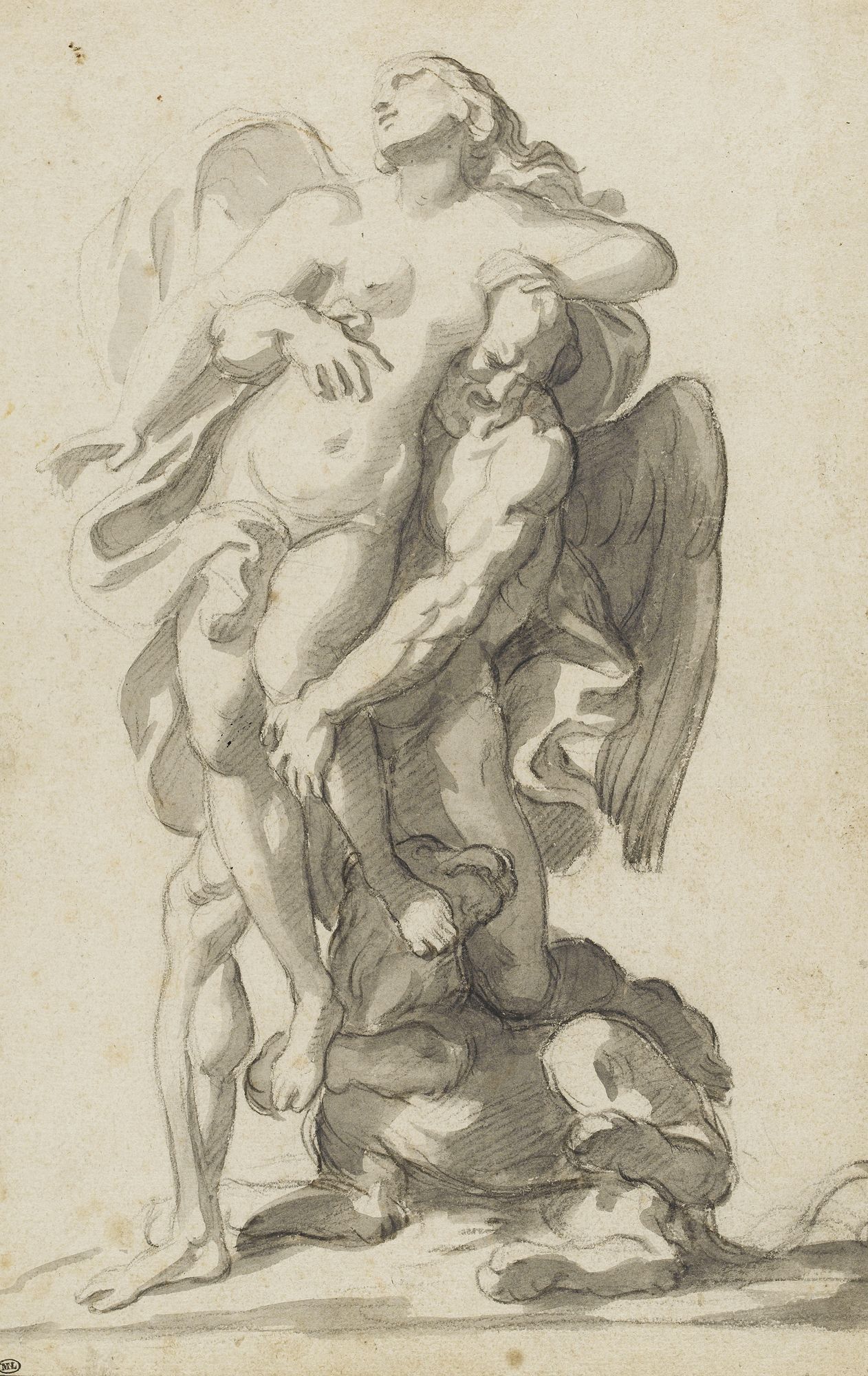 Saturne enlevant Cybèle