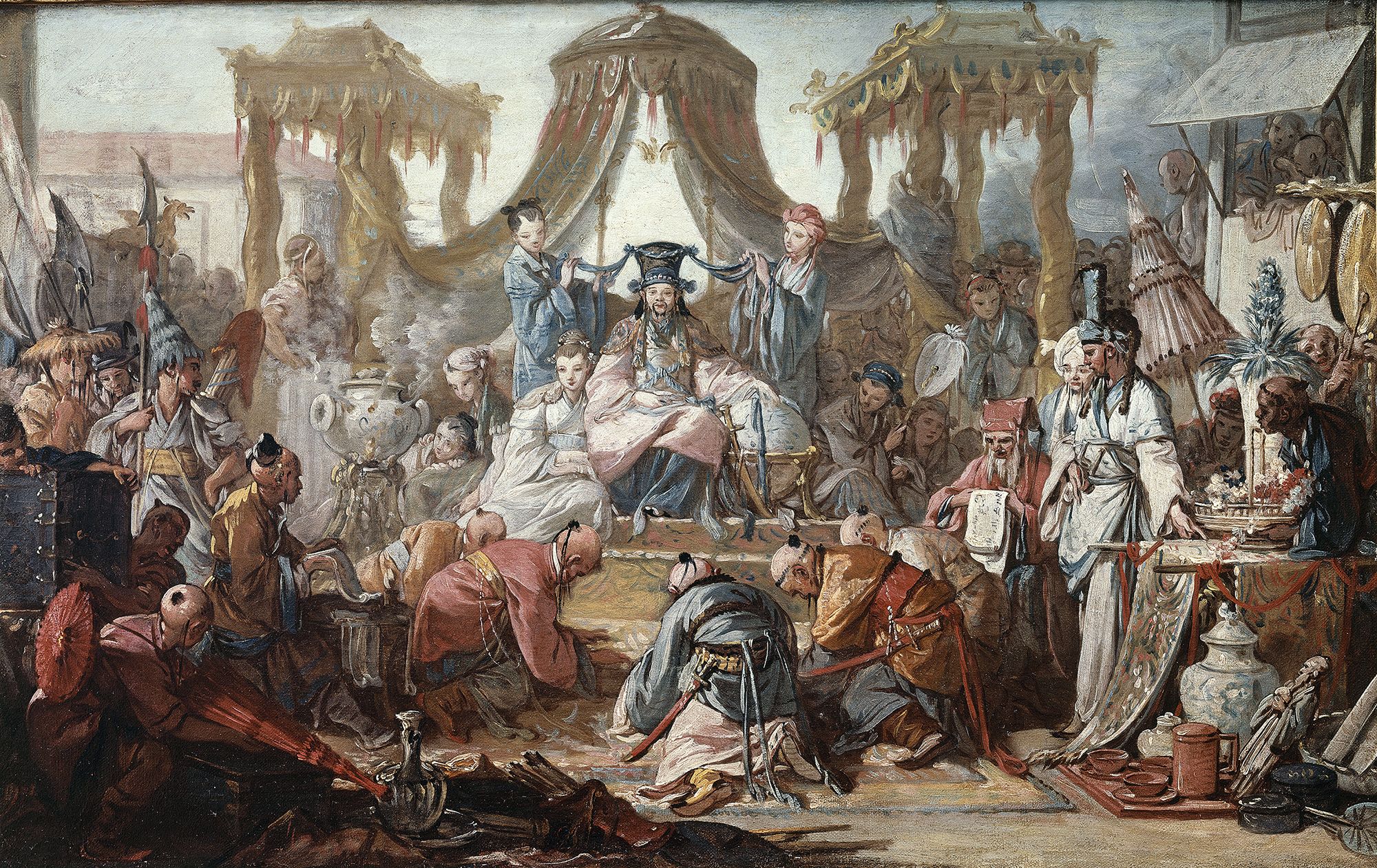 Audience de l’empereur de Chine