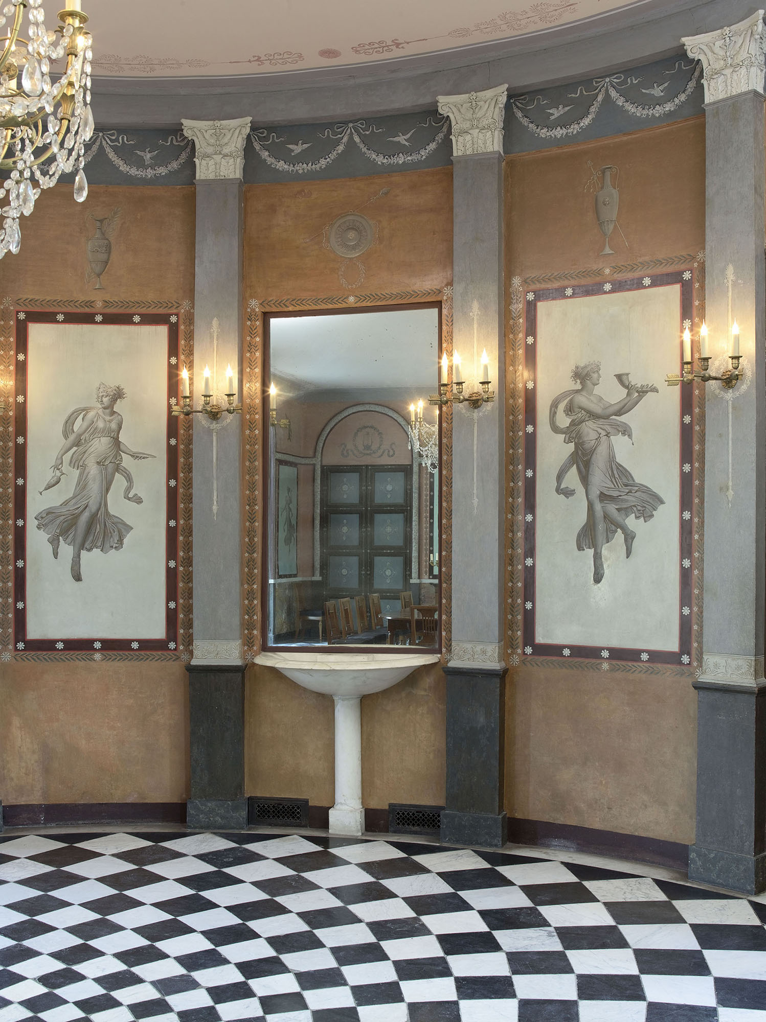 Salle à manger du château de Malmaison