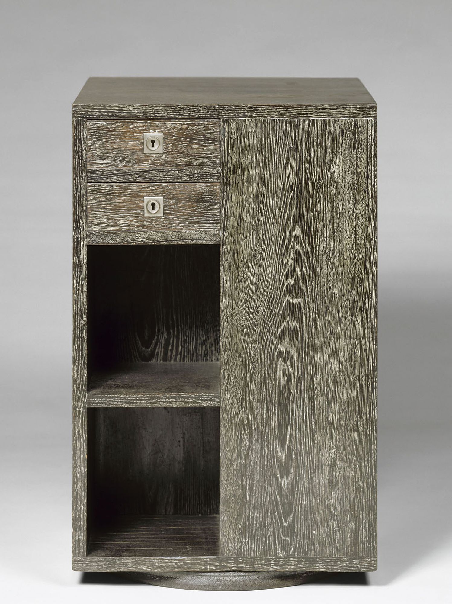 Meuble de bureau formant bibliothèque tournante