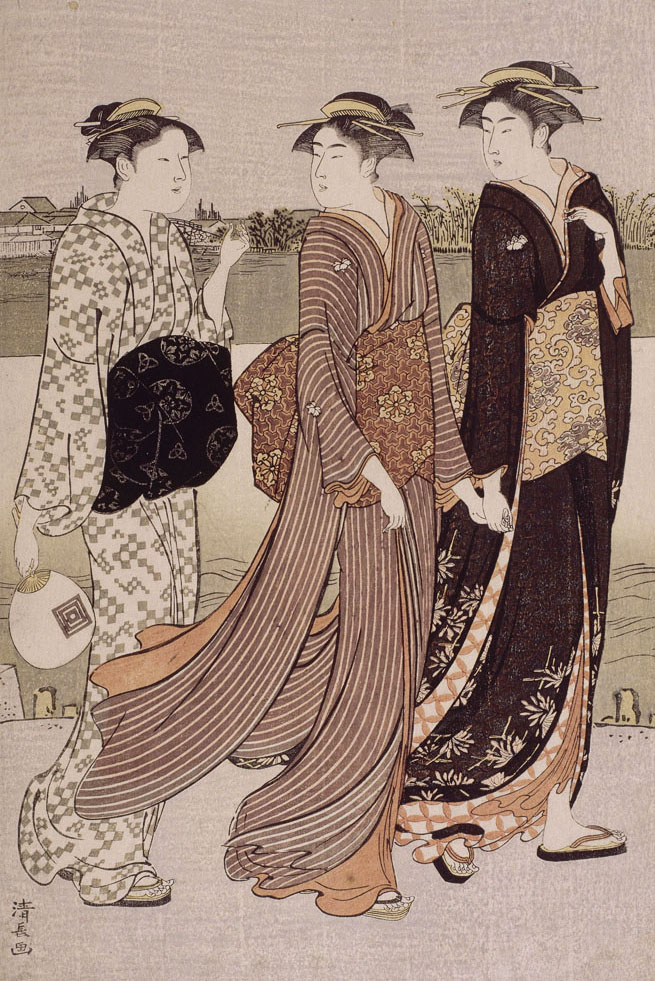 Crépuscule d’été au bord de la Sumida Crépuscule d’été au bord de la Sumida