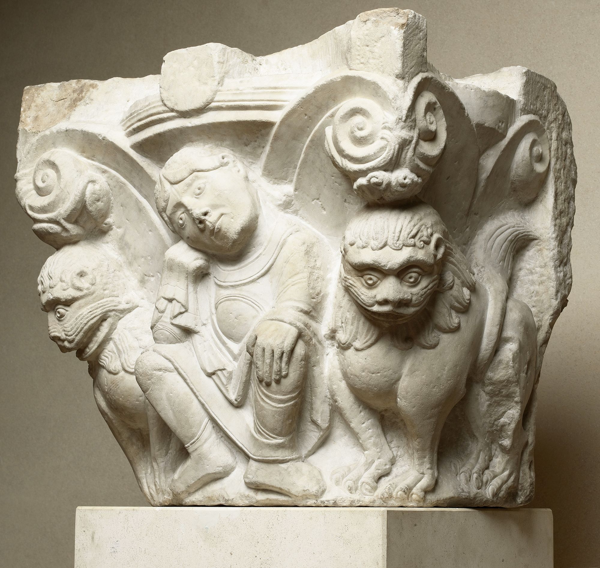 Daniel dans la fosse aux lions