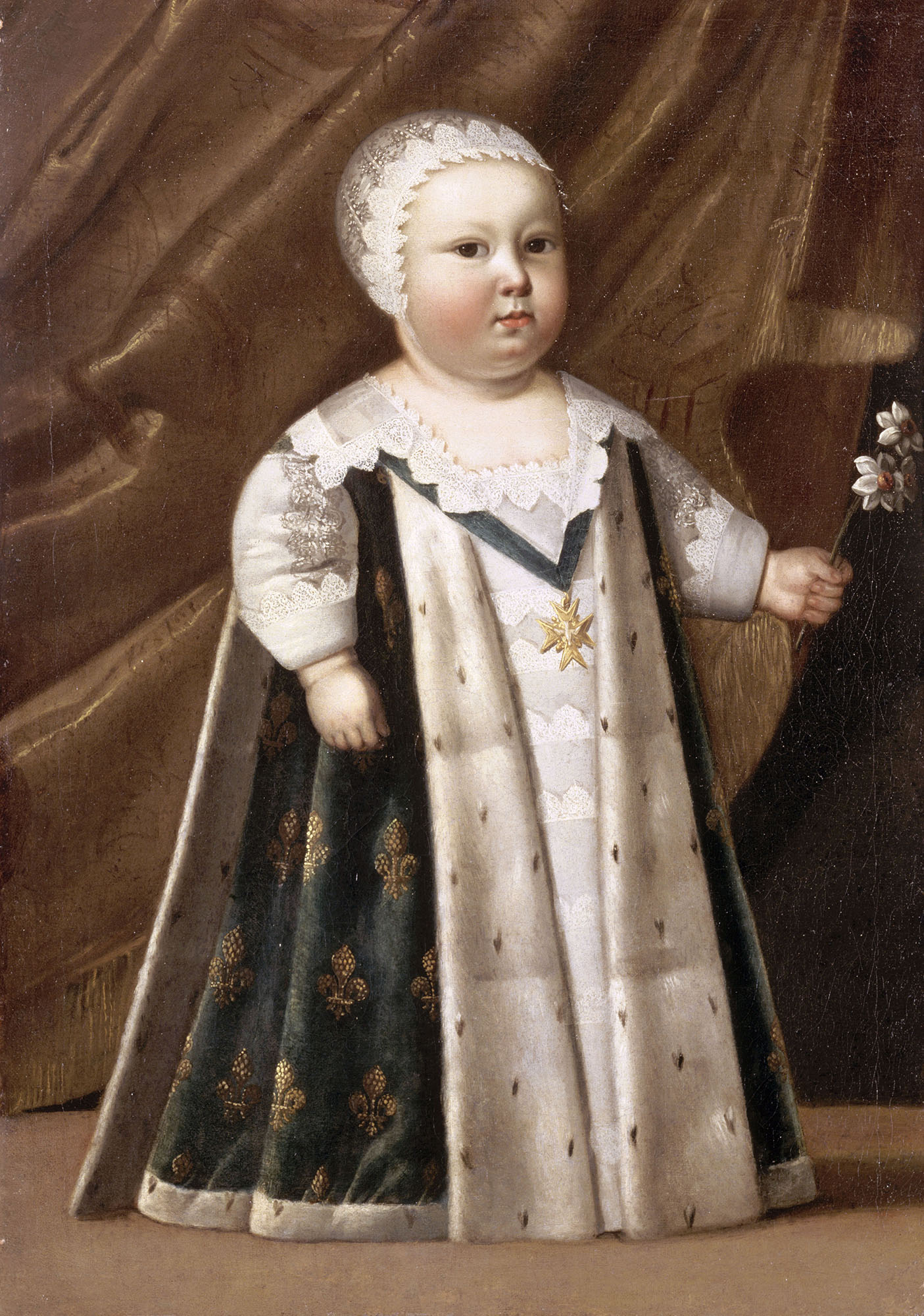 Portrait de Louis XIV (1638-1715) enfant, en pied