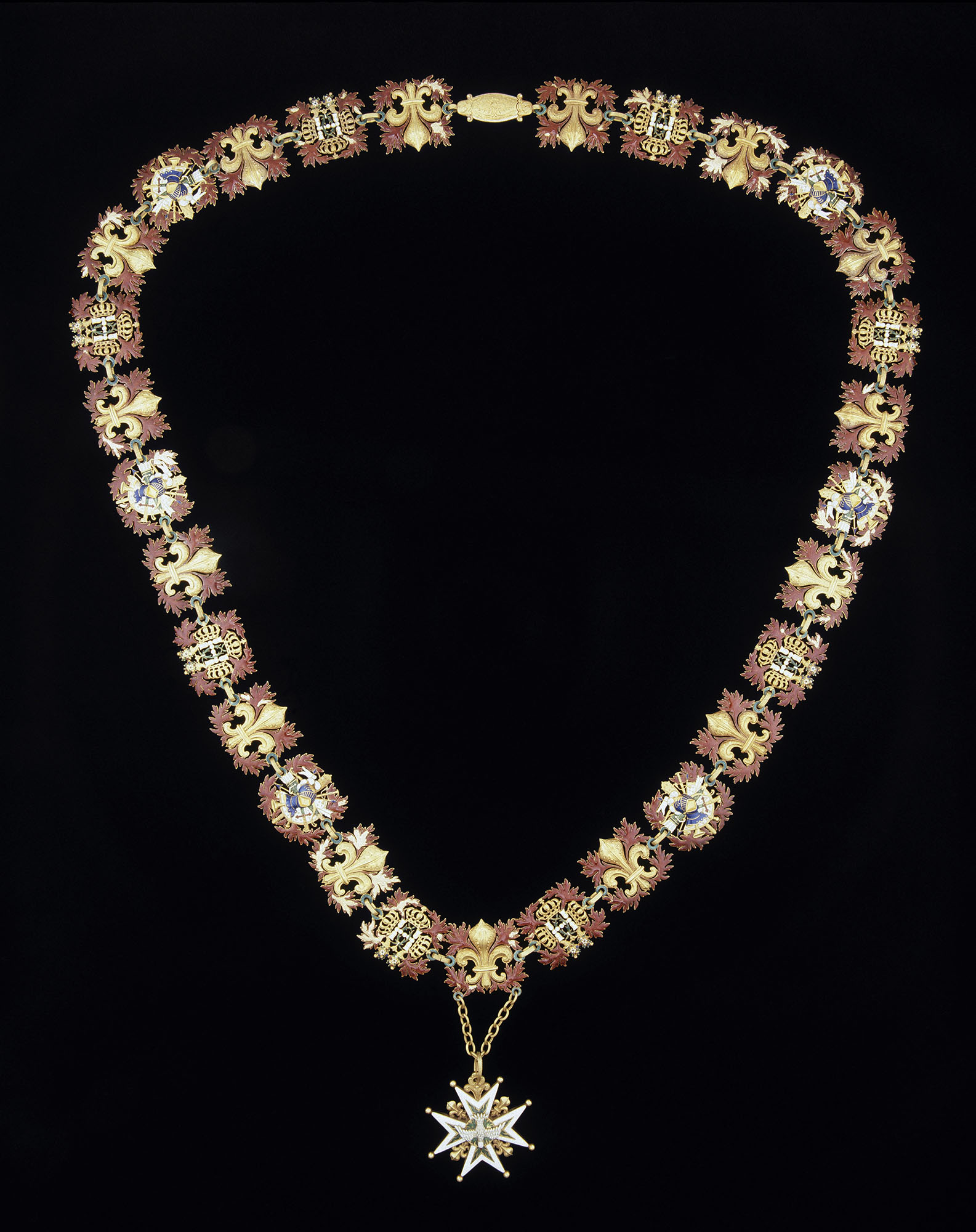 Collier de chevalier de l’ordre du Saint-Esprit
