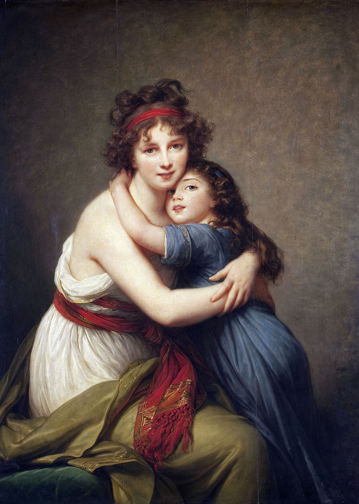 Madame Vigée-Le Brun et sa fille, Jeanne Lucie Louise, dite Julie (1780-1819)