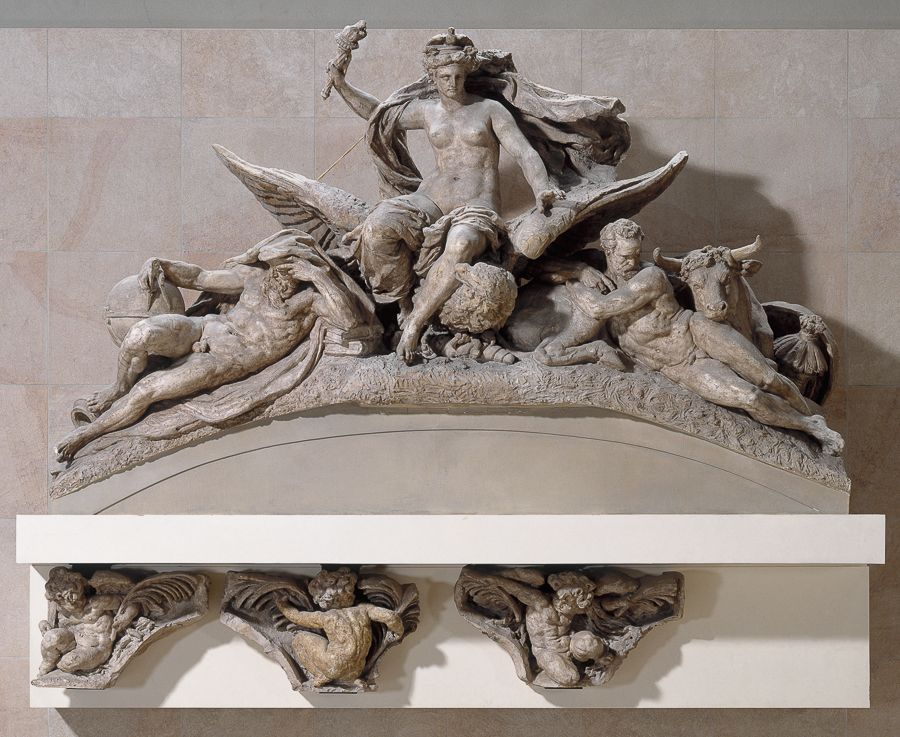 La France impériale portant la lumière dans le monde et protégeant l’Agriculture et la Science