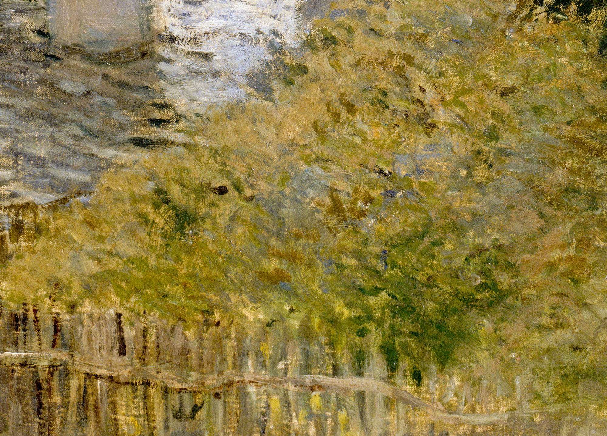 Le Pont du chemin de fer à Argenteuil