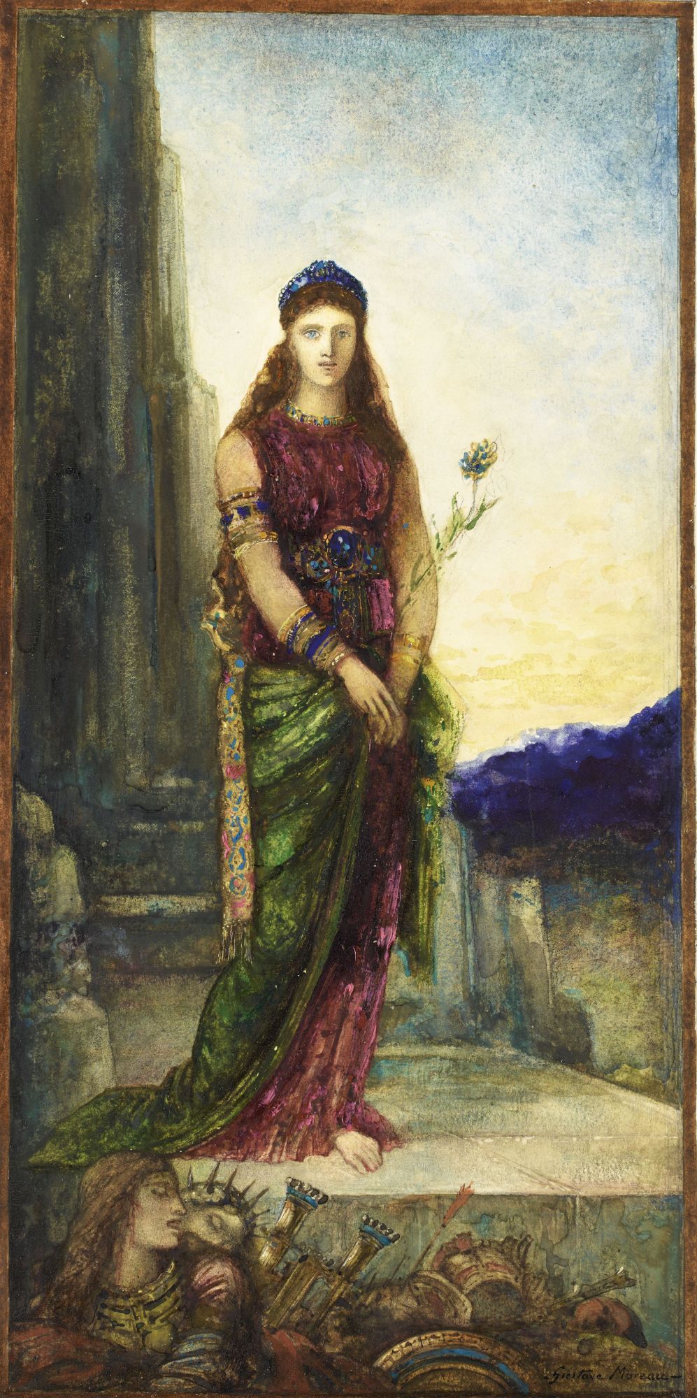 Hélène sur les murs de Troie