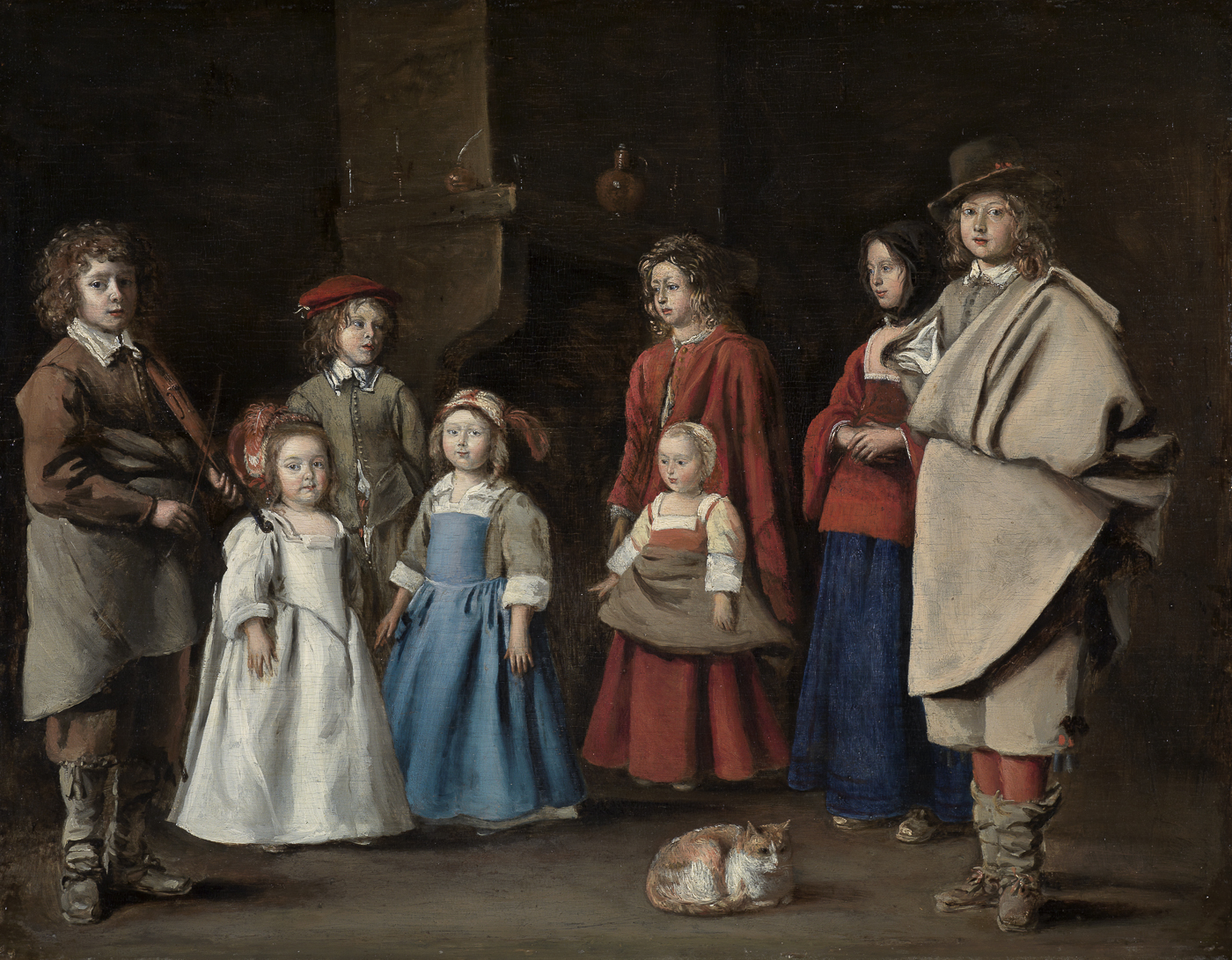 Préparatifs à la leçon de danse