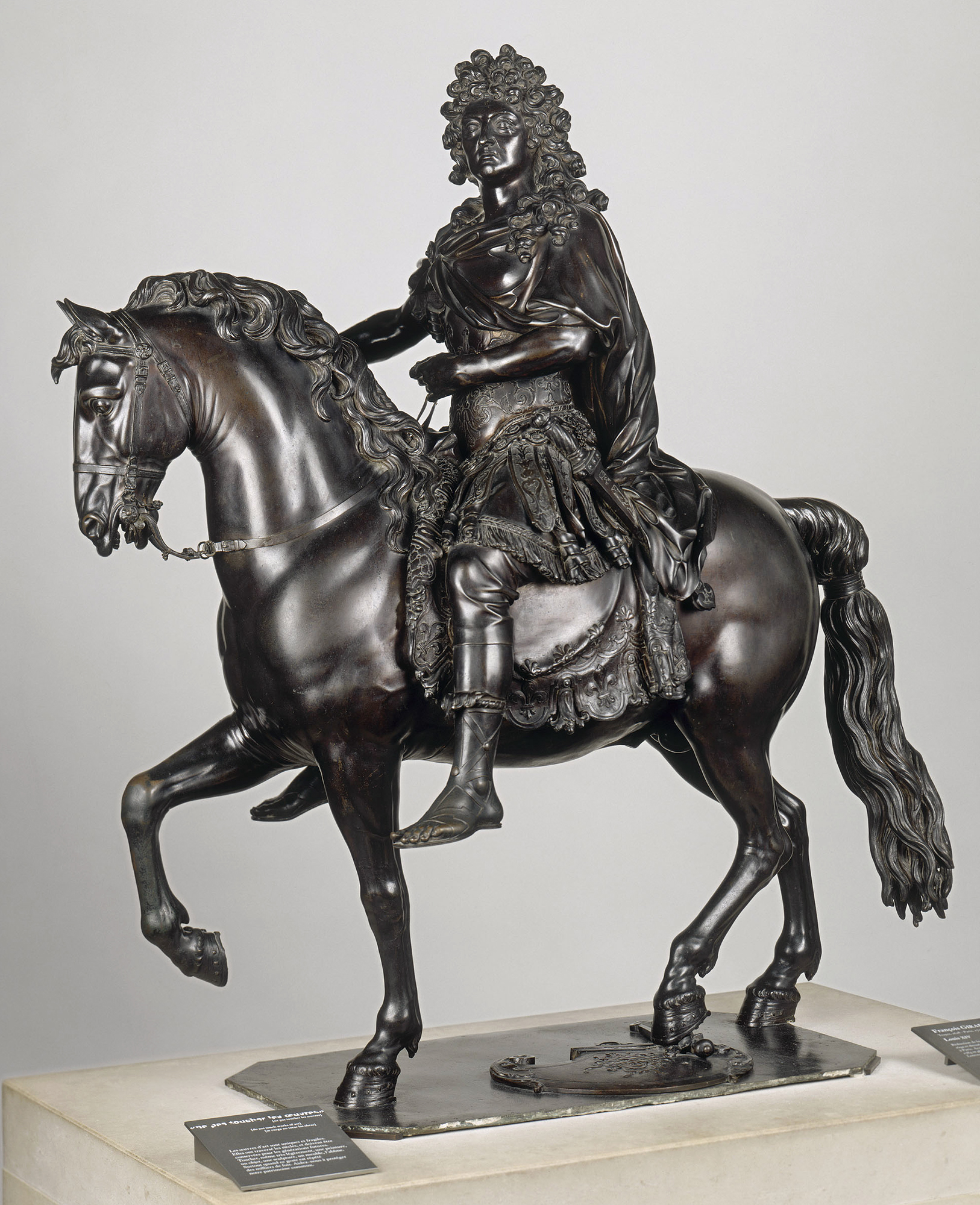 Louis XIV (1638-1715), roi de France, à cheval Louis XIV (1638-1715), roi de France, à cheval