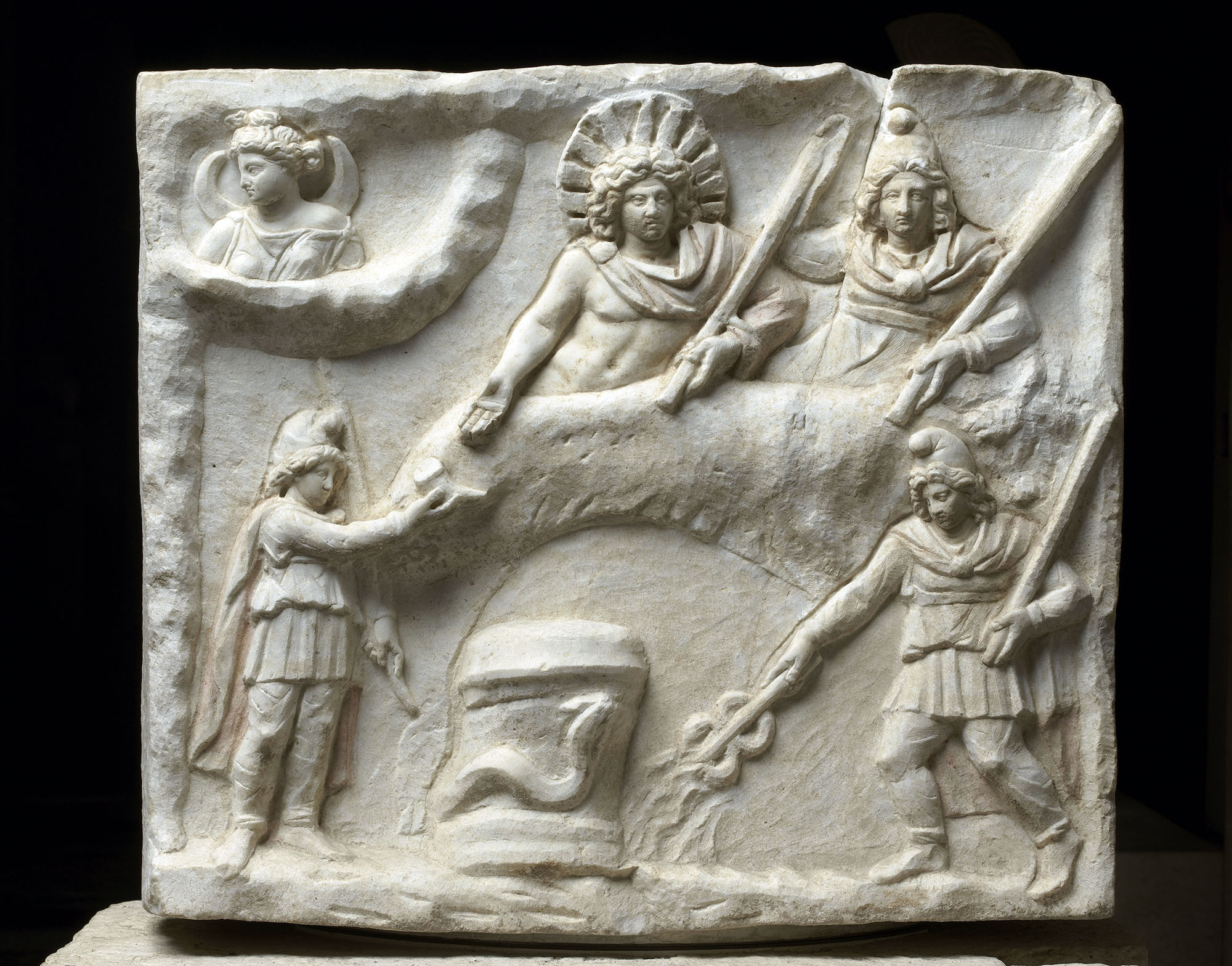 Relief mithriaque à double face Relief mithriaque à double face