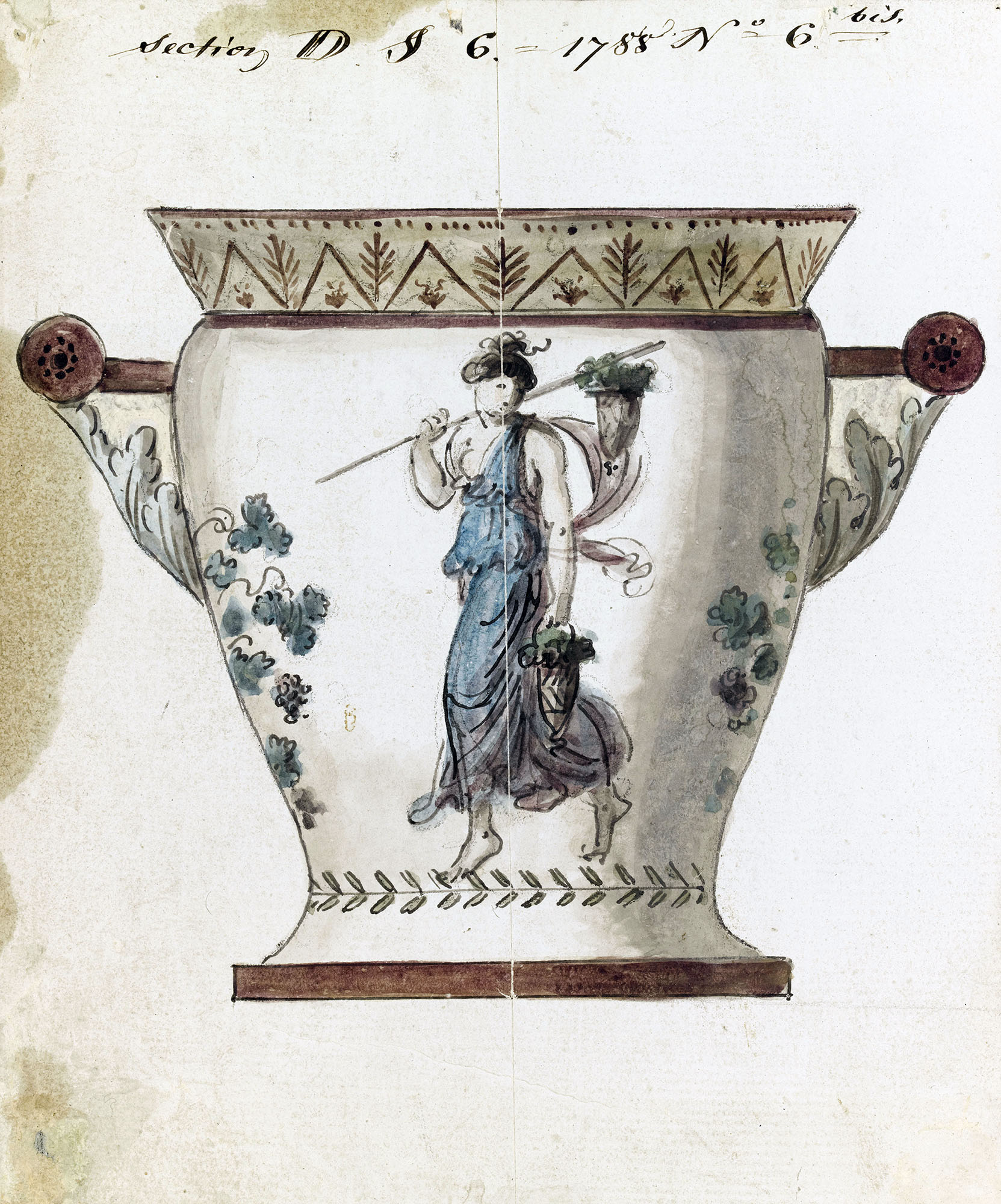 Gobelet pour la laiterie de Rambouillet Gobelet pour la laiterie de Rambouillet