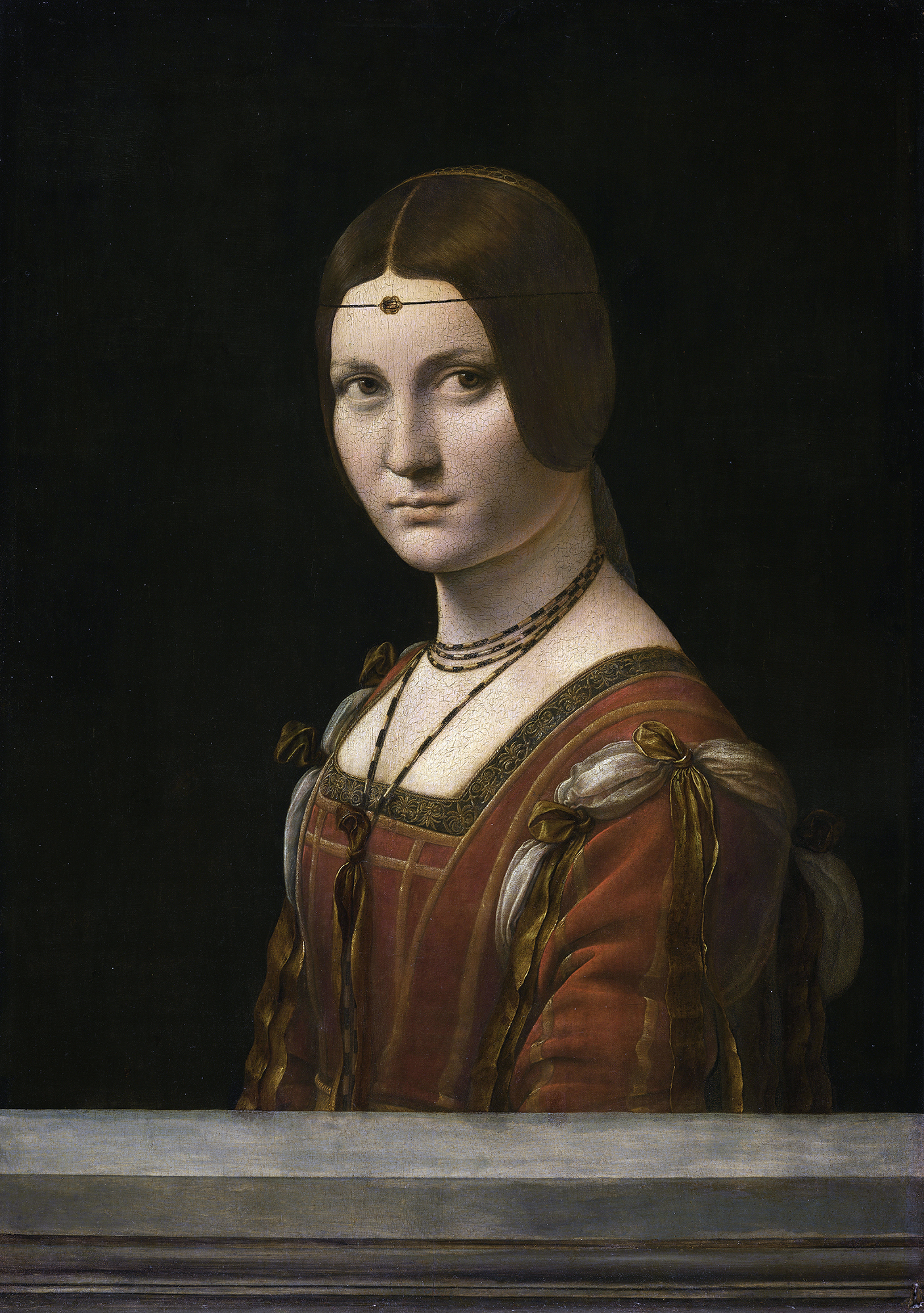 Portrait d’une dame de la cour de Milan Portrait d’une dame de la cour de Milan