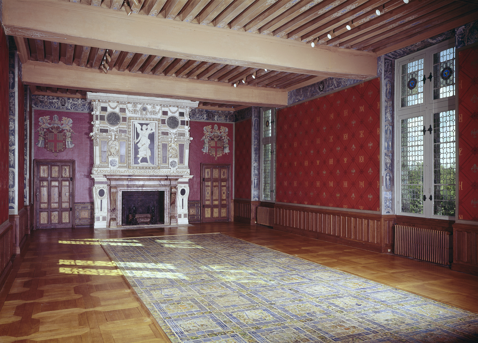 La grande salle de l’appartement d’Henri II La grande salle de l’appartement d’Henri II