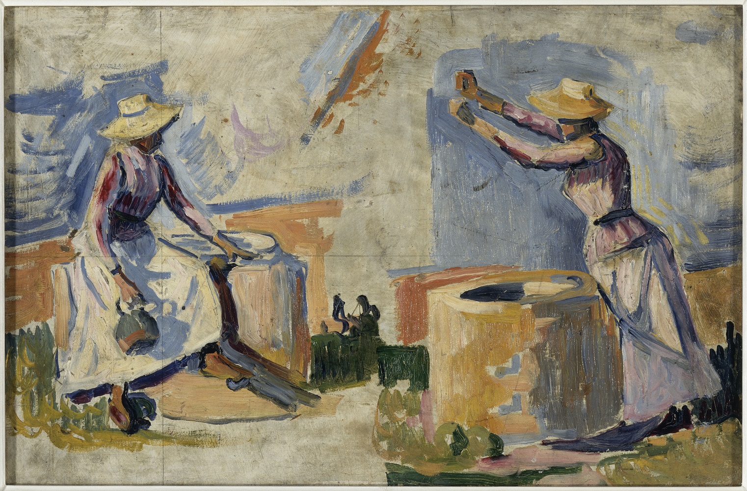 Femmes au puits. Esquisse II Femmes au puits. Esquisse II
