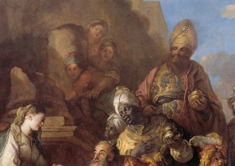 La Nativité avec l’Adoration des mages La Nativité avec l’Adoration des mages