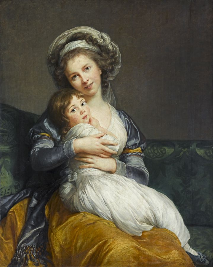 Madame Vigée Le Brun et sa fille, Jeanne Lucie Louise, dite Julie (1780-1819) Madame Vigée Le Brun et sa fille, Jeanne Lucie Louise, dite Julie (1780-1819)