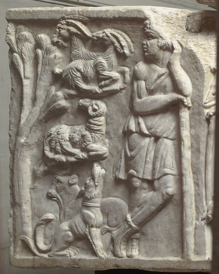 Sarcophage avec la légende de Séléné et Endymion