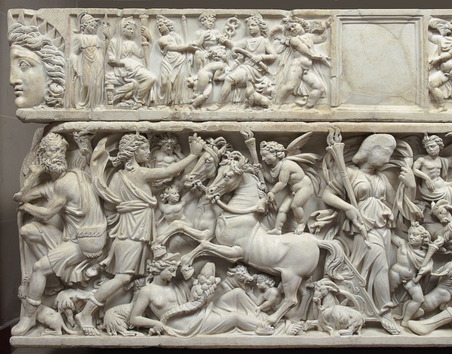 Sarcophage avec la légende de Séléné et Endymion