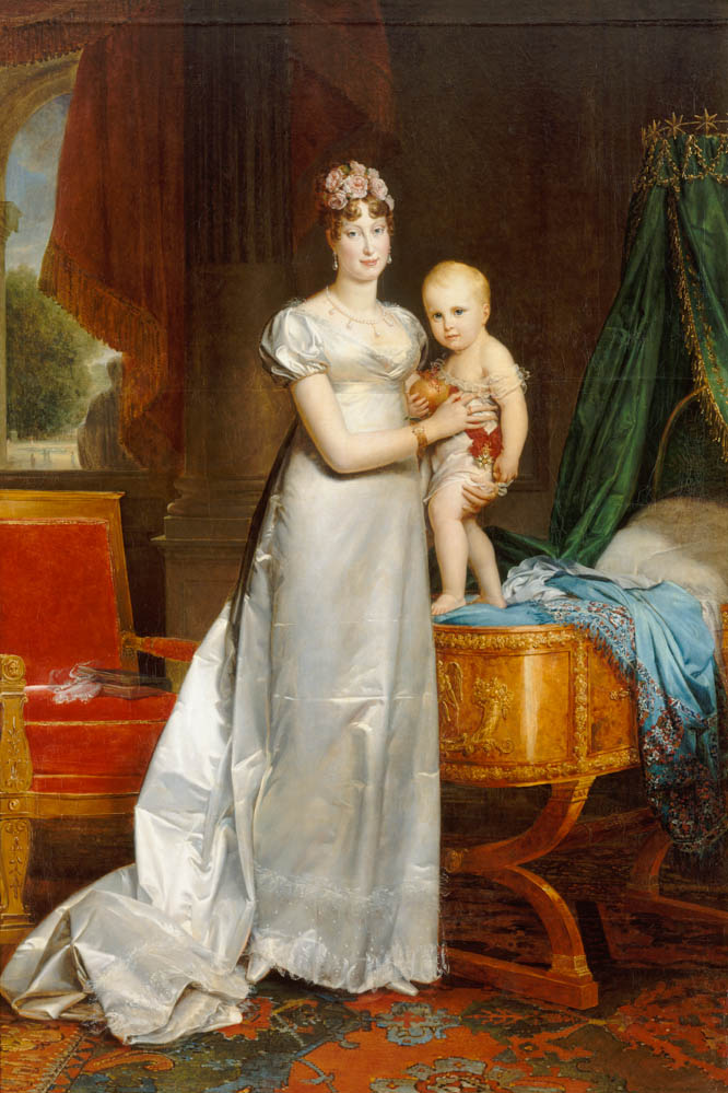 Marie-Louise, impératrice des Français et le Roi de Rome