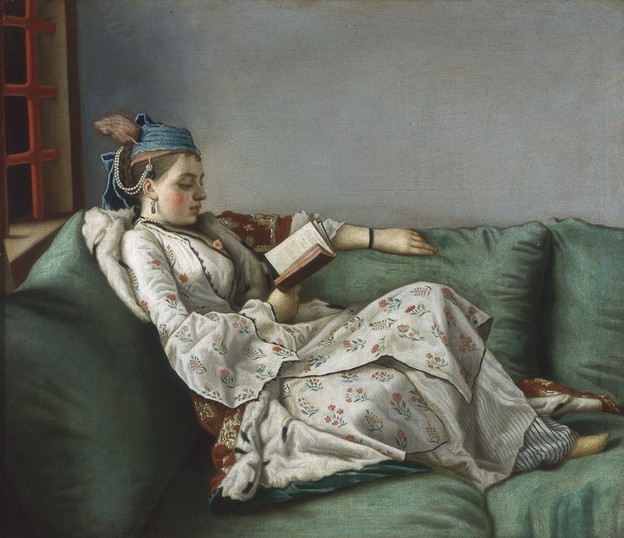 Dame en costume turc (Marie Adélaïde de France ?) Dame en costume turc (Marie Adélaïde de France ?)