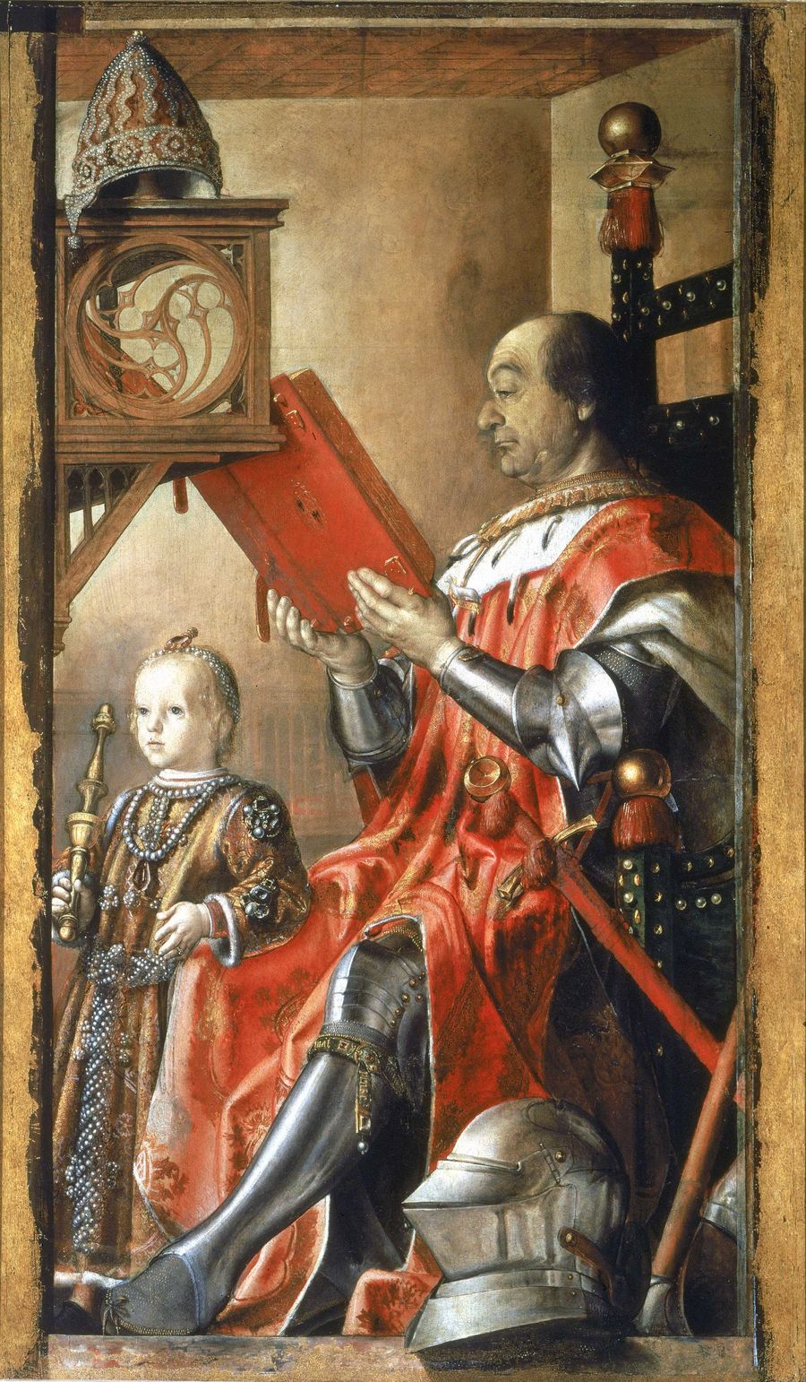 Portrait de Frederico da Montefeltro et son fils Guidobaldo