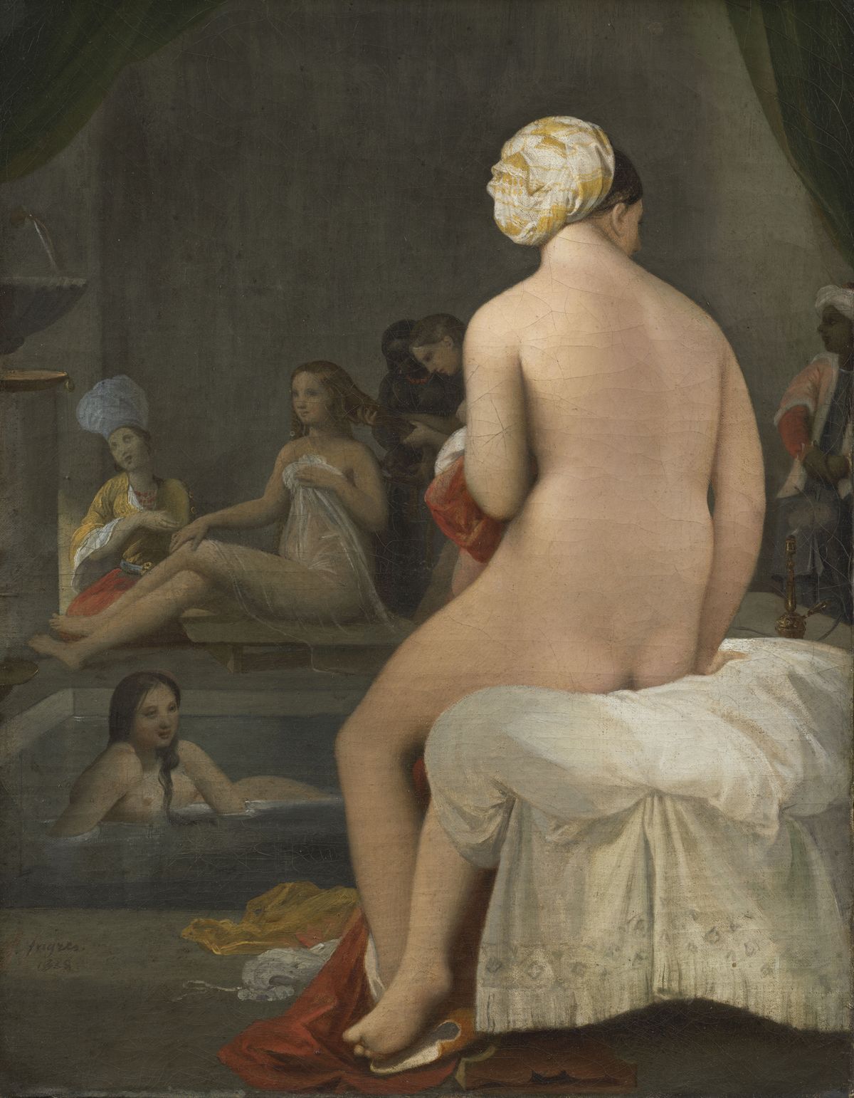 La Petite Baigneuse. Intérieur de harem
