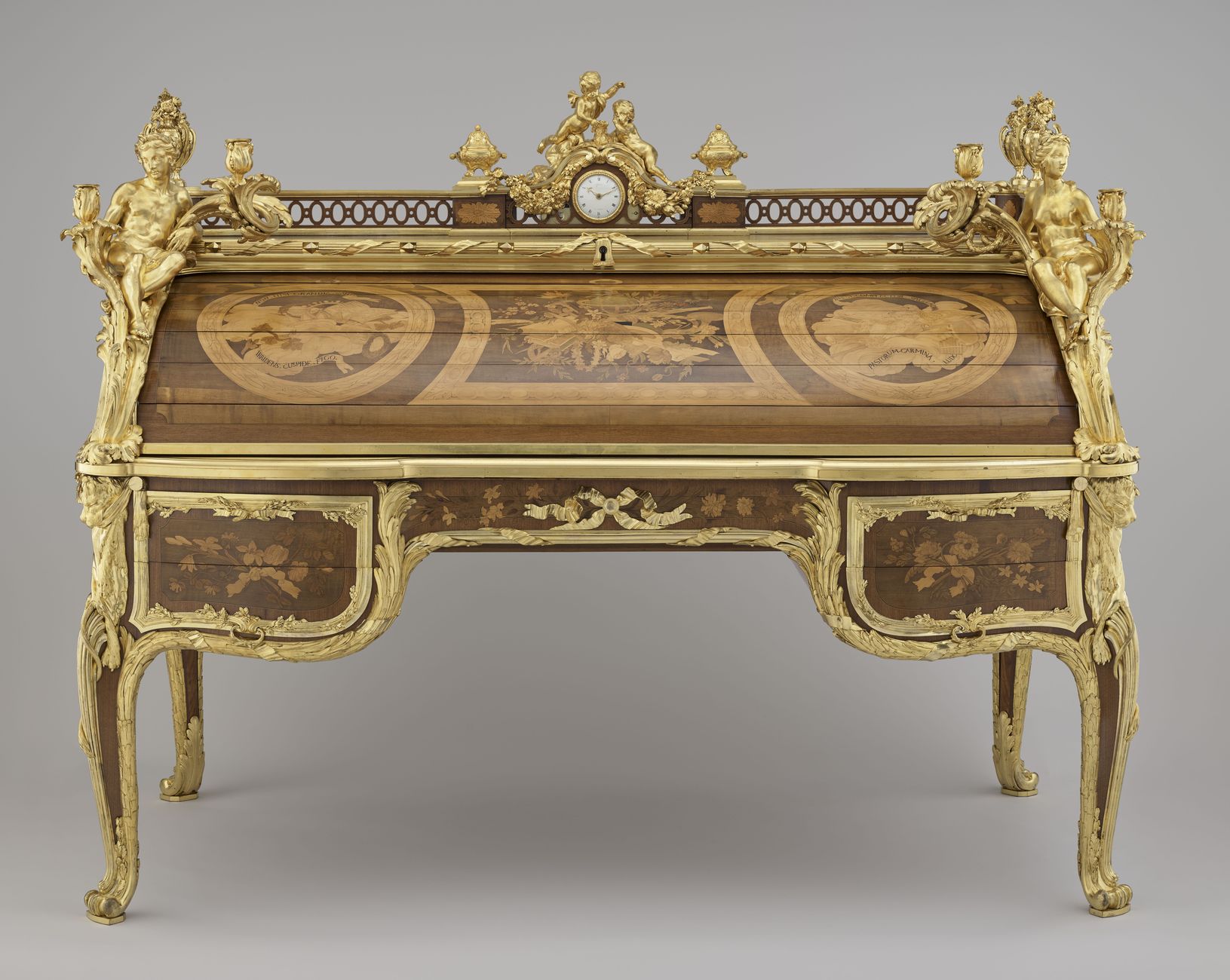 Secrétaire à cylindre du cabinet de travail de Louis XV
