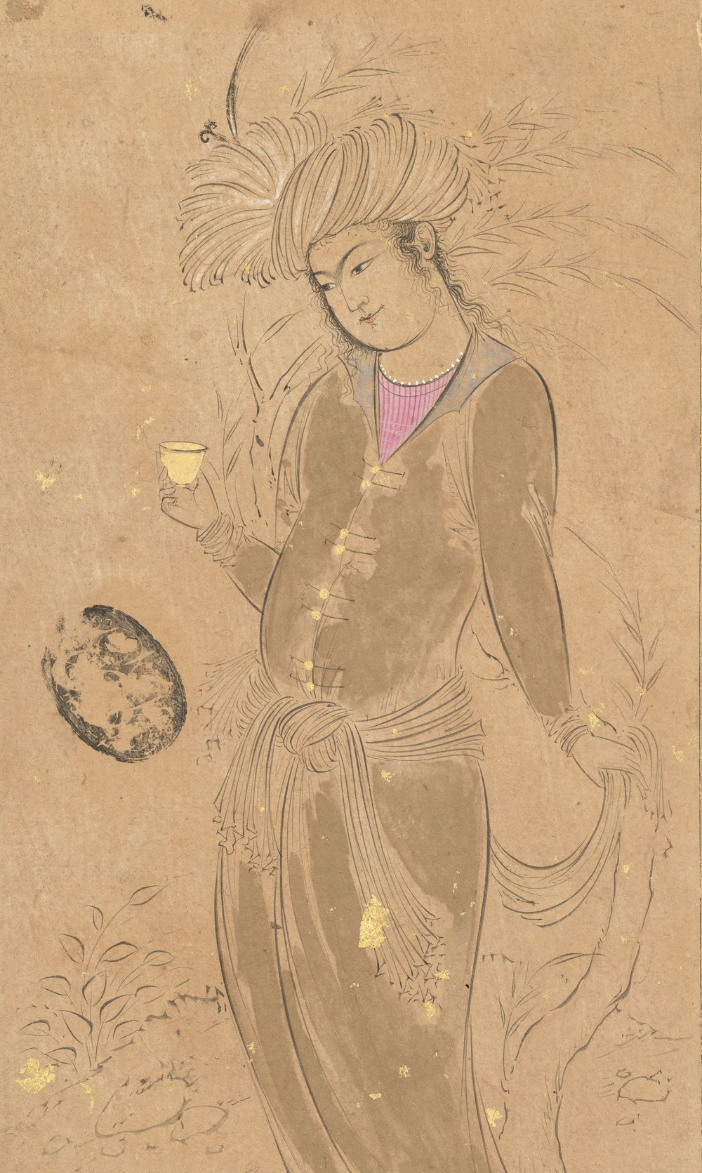 Jeune homme au gobelet d’or