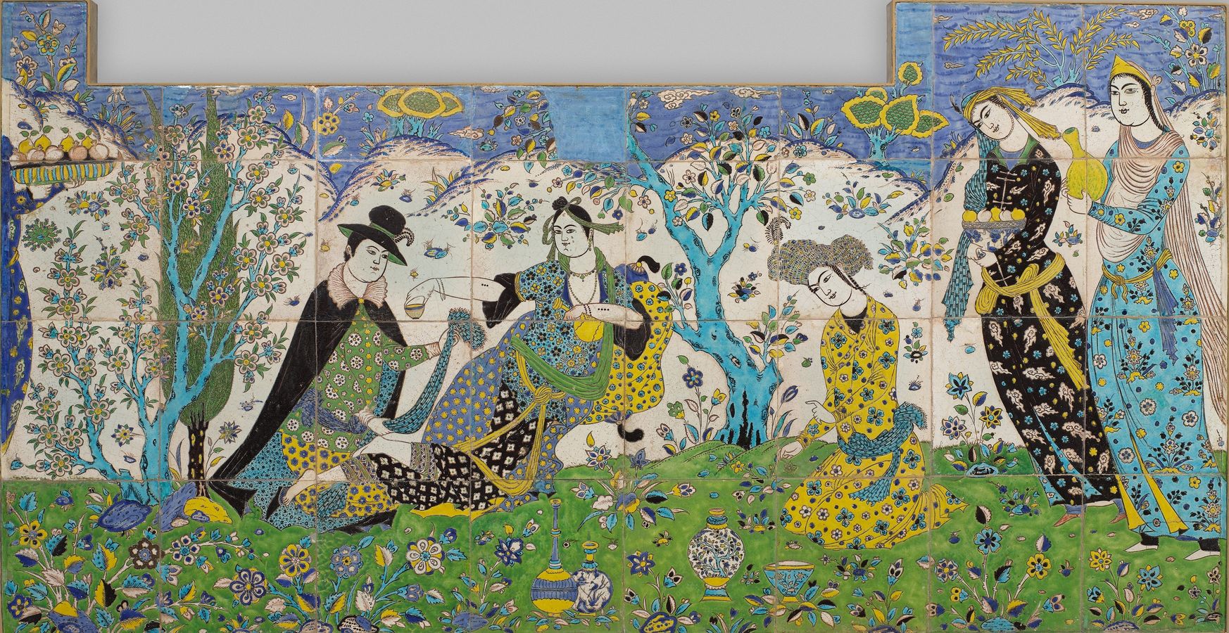 Rassemblement au jardin