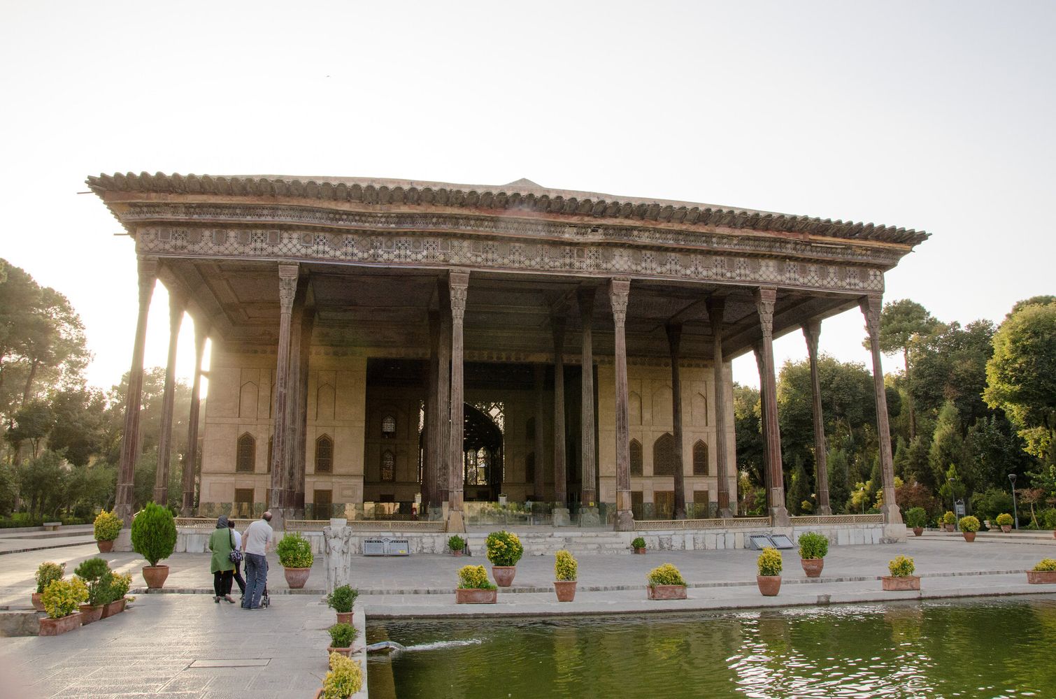 Le pavillon royal du Tchéhel-Sotoun