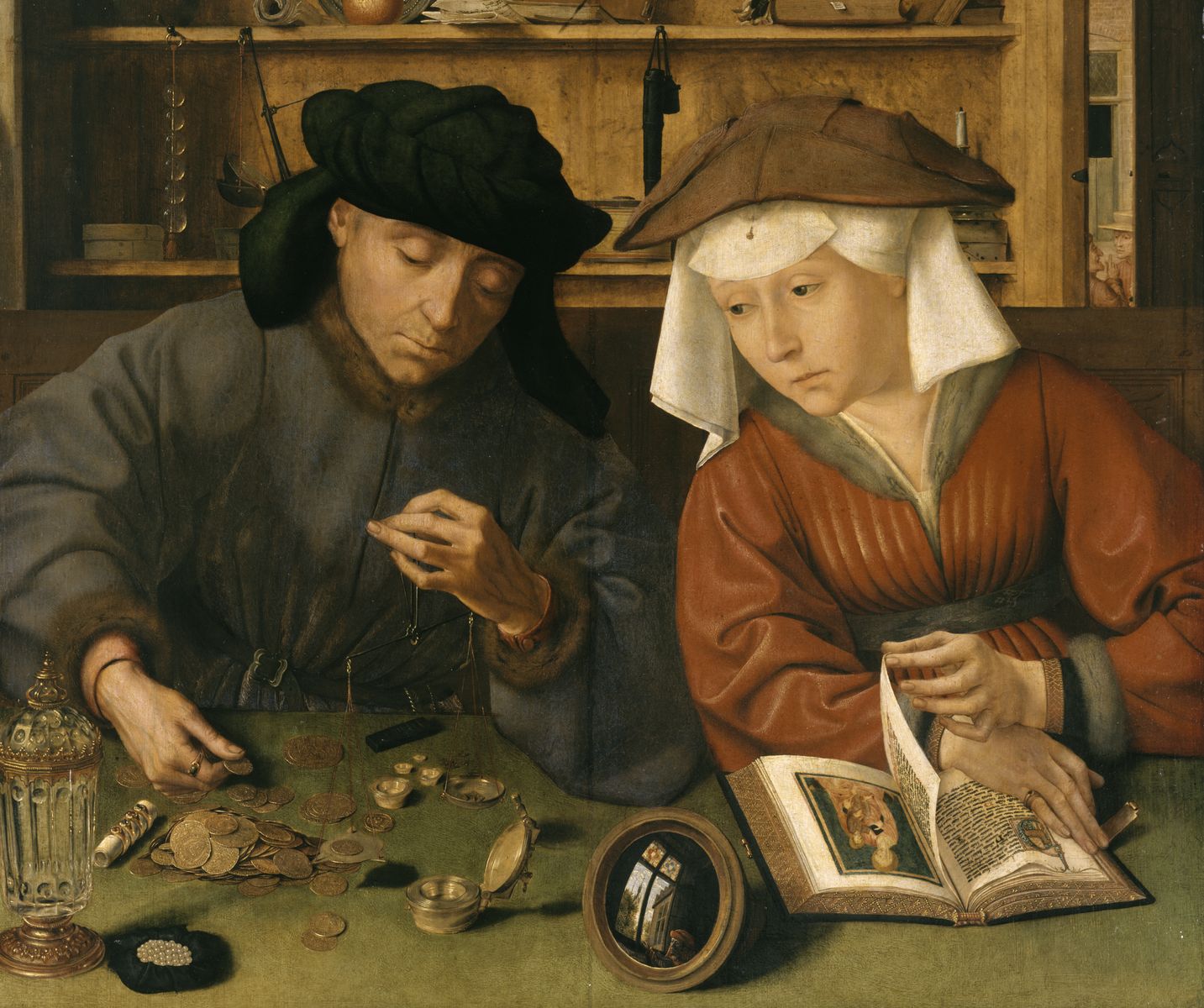 Le Prêteur et sa femme