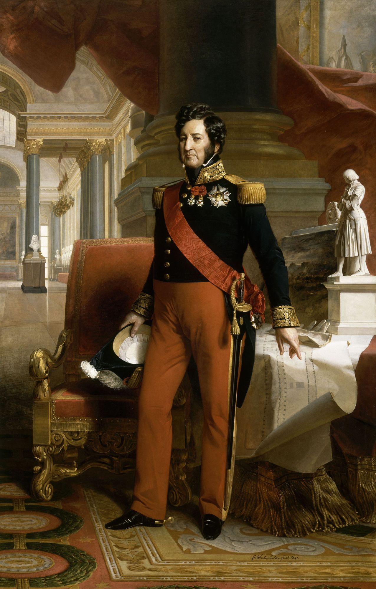 Louis-Philippe Ier, roi des français en uniforme d’officier général Louis-Philippe Ier, roi des français en uniforme d’officier général