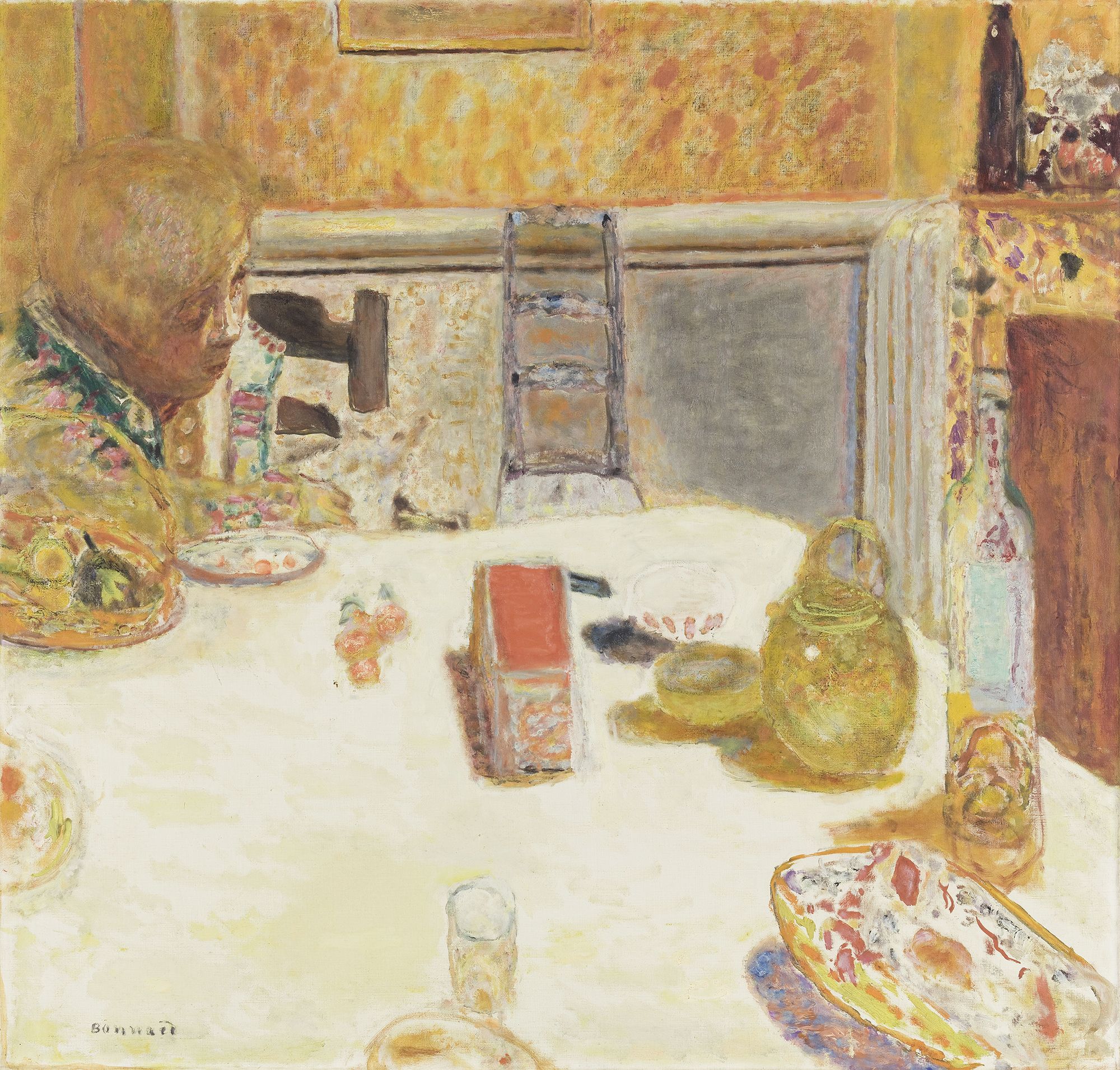 La salle à manger au Cannet