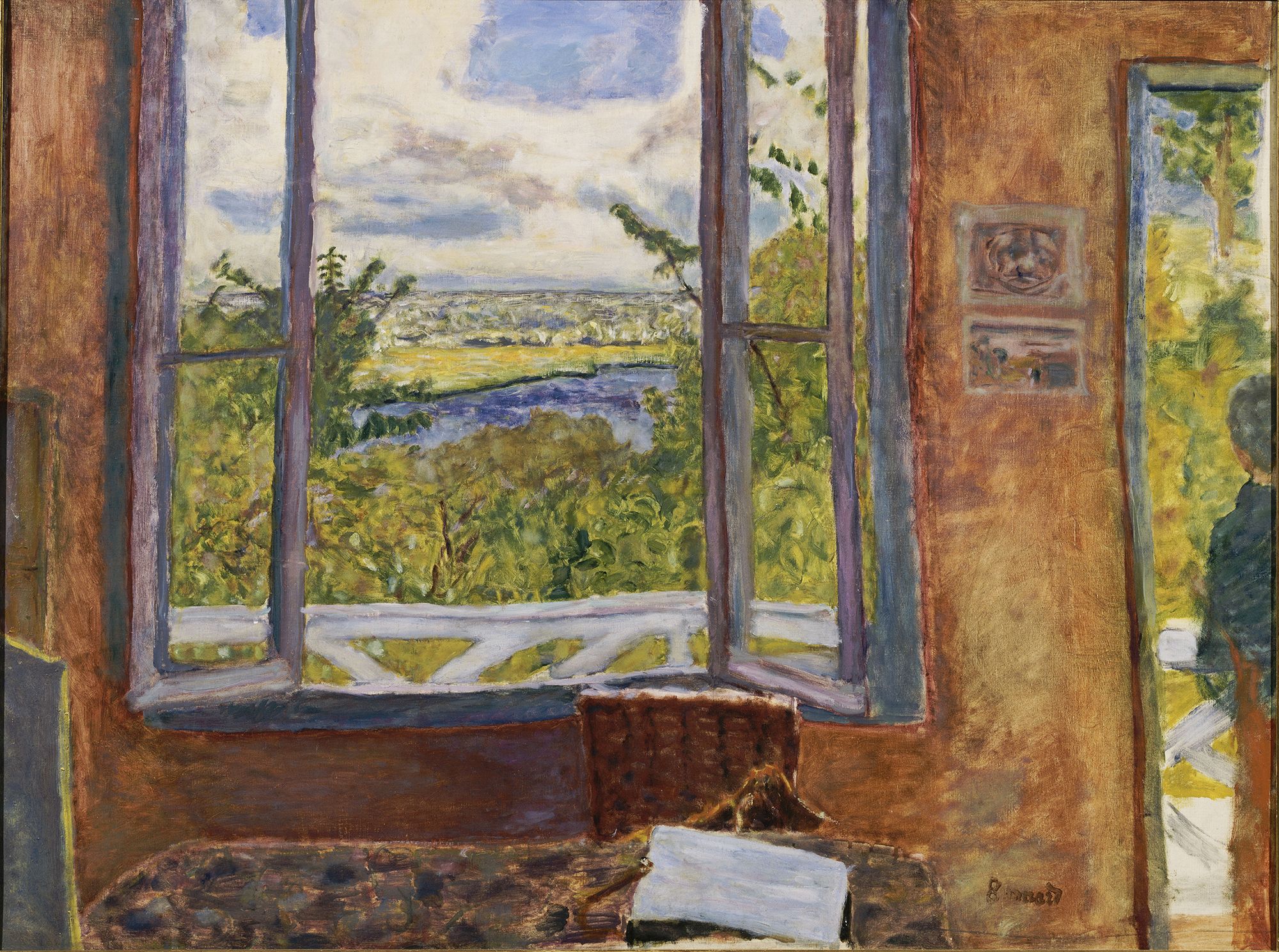 Fenêtre ouvrant sur Vernon